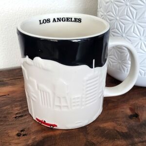 Starbucks Mug 3D raised Los Angeles